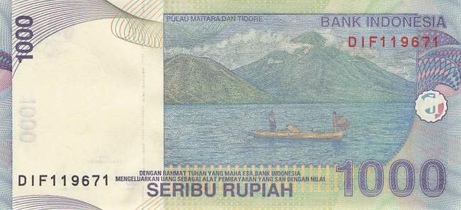 Indonesien 1000 Rupiah 2013 p141m